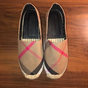 Off brand plaid espadrilles